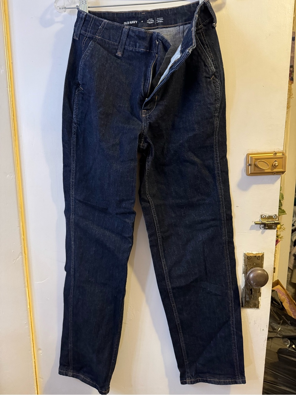 Old Navy Men’s Dark Indigo Straight Jeans